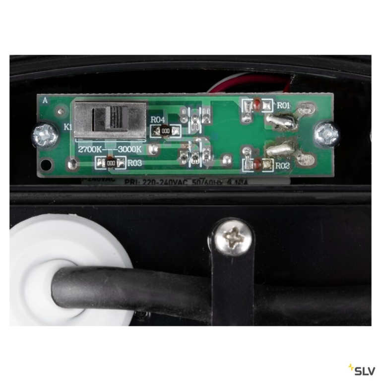 SLV RASTERLYS POLE 70, Stehleuchte, 2700/3000 K, IP65, rechteckig, anthrazit