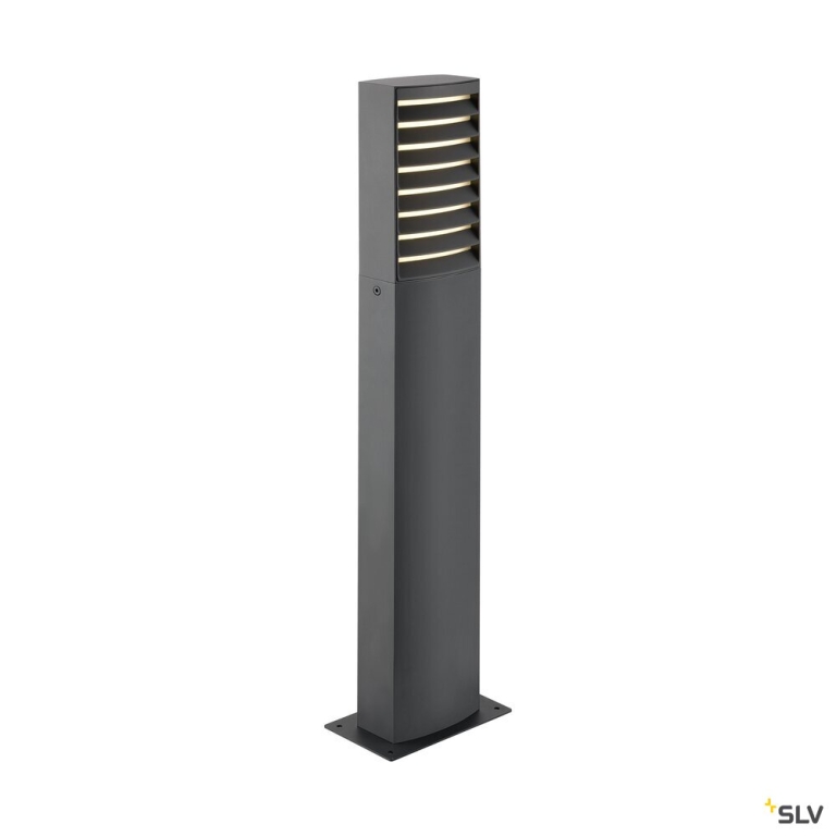 SLV RASTERLYS POLE 70, Stehleuchte, 2700/3000 K, IP65, rechteckig, anthrazit