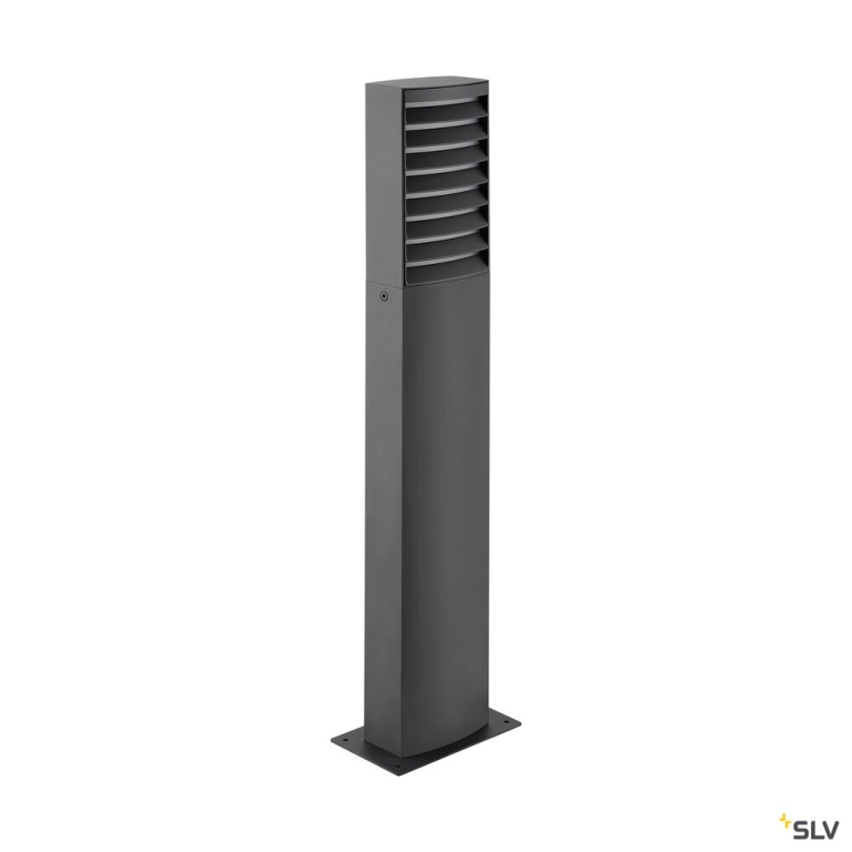SLV RASTERLYS POLE 70, Stehleuchte, 2700/3000 K, IP65, rechteckig, anthrazit