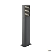 RASTERLYS POLE 70, Stehleuchte, 2700/3000 K, IP65, rechteckig, anthrazit