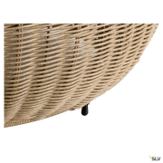 ADEGAN, Outdoor Stehleuchte, flat, Solar, 2200 K, IP65, braun