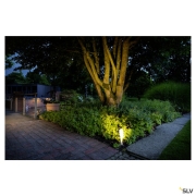 SYNA SHADE, Erdspiessleuchte, GU10 , 1x max. 10 W, IP65, rund, schwarz