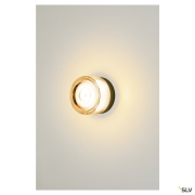 CYFT WAVE, Wand- und Deckenaufbauleuchte, 2700/3000/4000 K, 6,5 W, PHASE, schwarz / amber