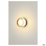 CYFT WAVE, Wand- und Deckenaufbauleuchte, 2700/3000/4000 K, 6,5 W, PHASE, schwarz / amber