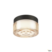 CYFT WAVE, Wand- und Deckenaufbauleuchte, 2700/3000/4000 K, 6,5 W, PHASE, schwarz / amber