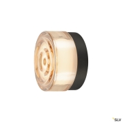 CYFT WAVE, Wand- und Deckenaufbauleuchte, 2700/3000/4000 K, 6,5 W, PHASE, schwarz / amber