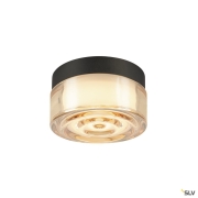 CYFT WAVE, Wand- und Deckenaufbauleuchte, 2700/3000/4000 K, 6,5 W, PHASE, schwarz / amber