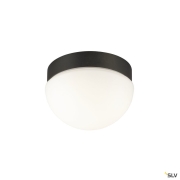 CYFT DOME, Wand- und Deckenaufbauleuchte, 2700/3000/4000 K, 6,5 W, PHASE, schwarz / milchig