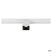 FIX-IT!, 48V, DALI, eckig, Surface mounted track, Spot, 2000-3000 K, 7.4 W, 36°, weiß / schwarz