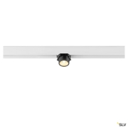 FIX-IT!, 48V, DALI, eckig, Surface mounted track, Spot, 2000-3000 K, 7.4 W, 36°, weiß / schwarz