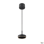 GRIP! FLAT, Pendelleuchte, PHASE, 2700/3000 K, schwarz / gold