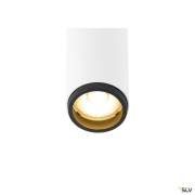 GRIP! S, 48V Spot, deep & recessed track, zylindrisch, 2000-3000K, 9.8 Watt, DALI, Dim-to-Warm, 29°, weiß / schwarz