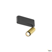 GRIP! S, Deckenaufbauleuchte, single, PHASE, 2700 K, 11 W, 29°, gold / schwarz