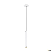 GRIP! S, Pendelleuchte, PHASE, Pendellänge 200 cm, 3000 K, 29°, weiß / schwarz