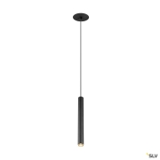 GRIP! S, Pendelleuchte, PHASE, Pendellänge 200 cm, 2700 K, 29°, schwarz / gold