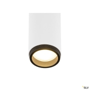 GRIP! M, Deckenaufbauleuchte, single, PHASE, 3000 K, 14 W, 42°, weiß / schwarz