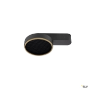 GRIP! FLAT, Deckenaufbauleuchte, PHASE, 2700/3000 K, 15 W, schwarz / schwarz