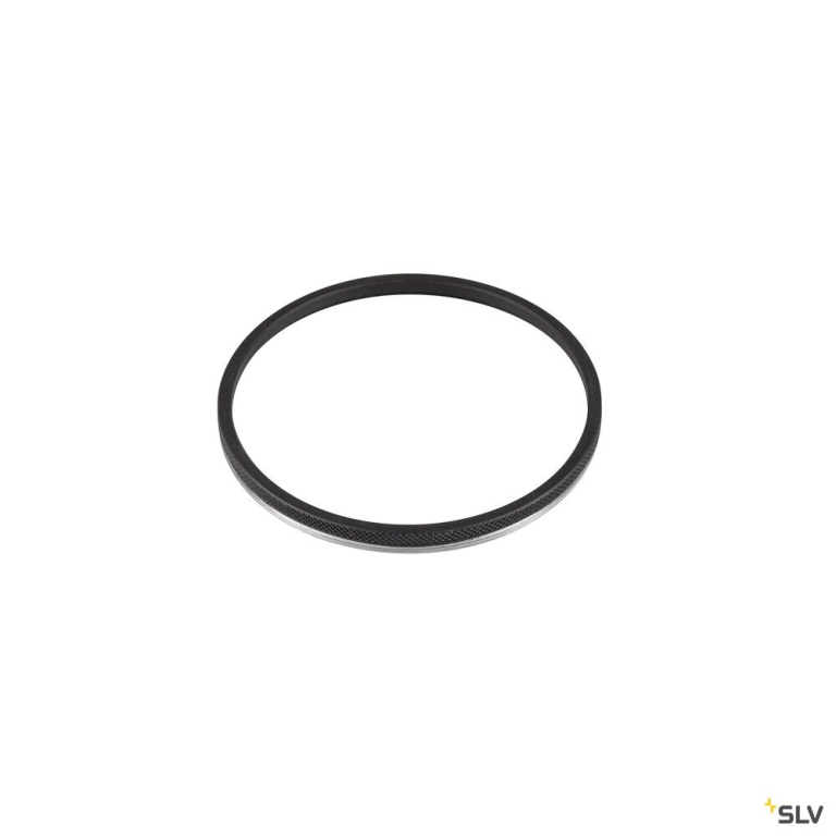 SLV GRIP! FLAT, Dekoring, schwarz
