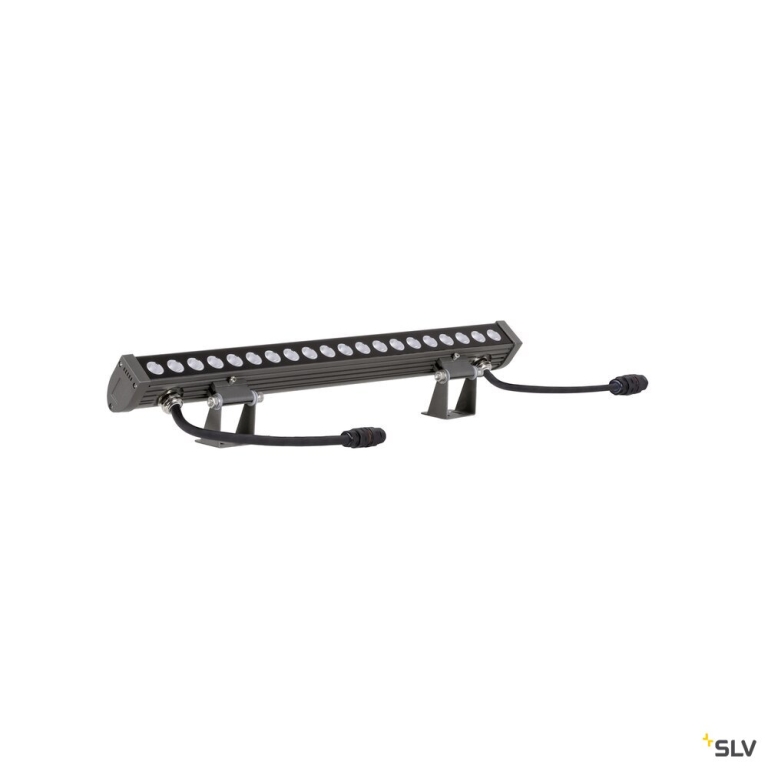 SLV GALEN PRO 60, Wandaufbauleuchte, 3000 K, 20 W, DALI 2, Touch, 54°, anthrazit