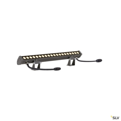 SLV GALEN PRO 60, Wandaufbauleuchte, 3000 K, 20 W, DALI 2, Touch, 54°, anthrazit