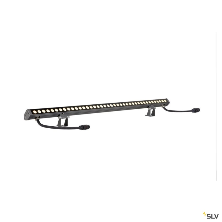 SLV GALEN PRO 120, Wandaufbauleuchte, 3000 K, 40 W, DALI 2, Touch, 54°, anthrazit