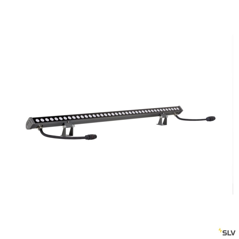 SLV GALEN PRO 120, Wandaufbauleuchte, 3000 K, 40 W, DALI 2, Touch, 54°, anthrazit