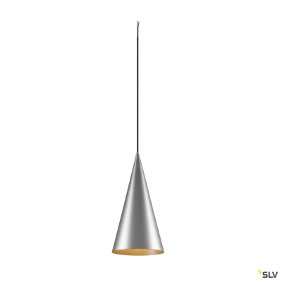 SLV MAGICO 20, Pendelleuchte, E27, Pendellänge 180 cm, 1 x max. 10 W, aluminium