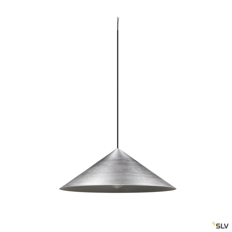 SLV MAGICO 55, Pendelleuchte, E27, Pendellänge 180 cm, 1 x max. 10 W, aluminium