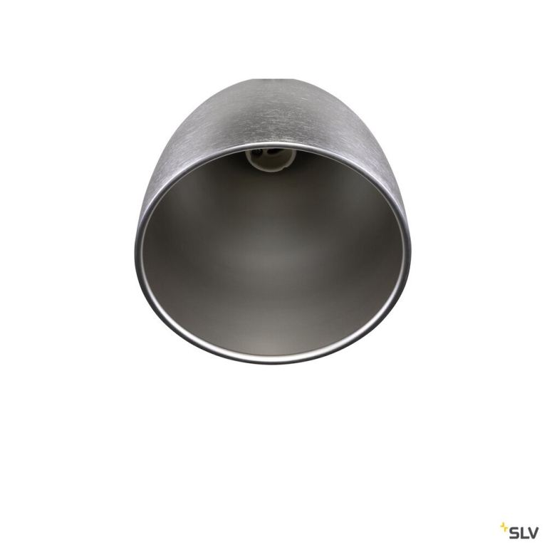 SLV PARA CONE 14, Pendelleuchte für 1 Phasen System, GU10, aluminium