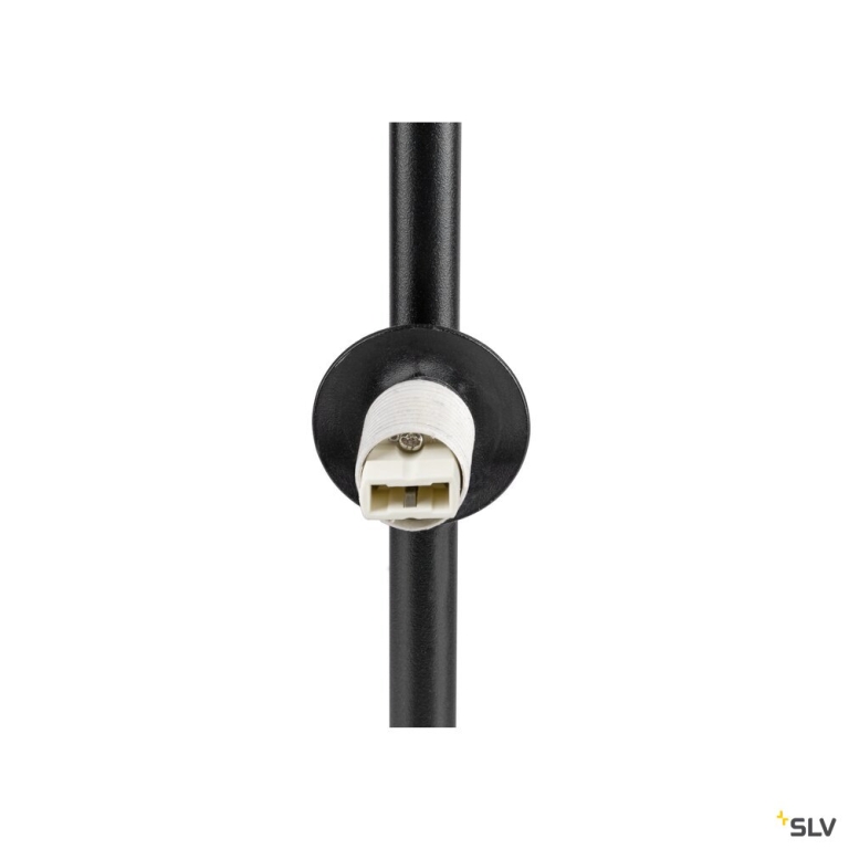 SLV SUN FL, G9, Stehleuchte, rund, 1 x max. 5 W, IP20, schwarz