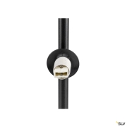 SUN FL, G9, Stehleuchte, rund, 1 x max. 5 W, IP20, schwarz