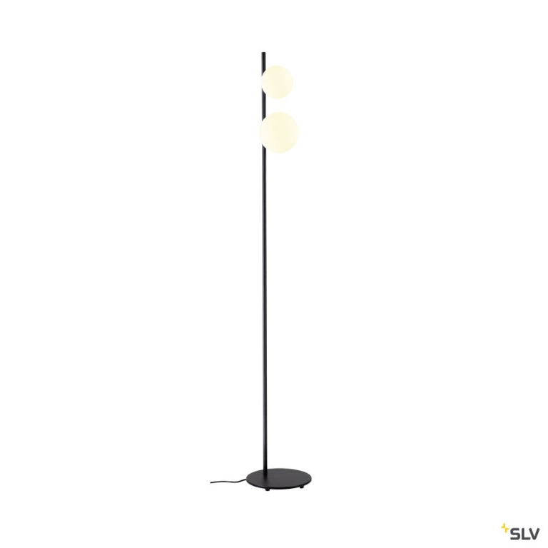 SLV SUN TL, G9, Tischleuchte, rund, 1 x max. 5 W, IP20, schwarz