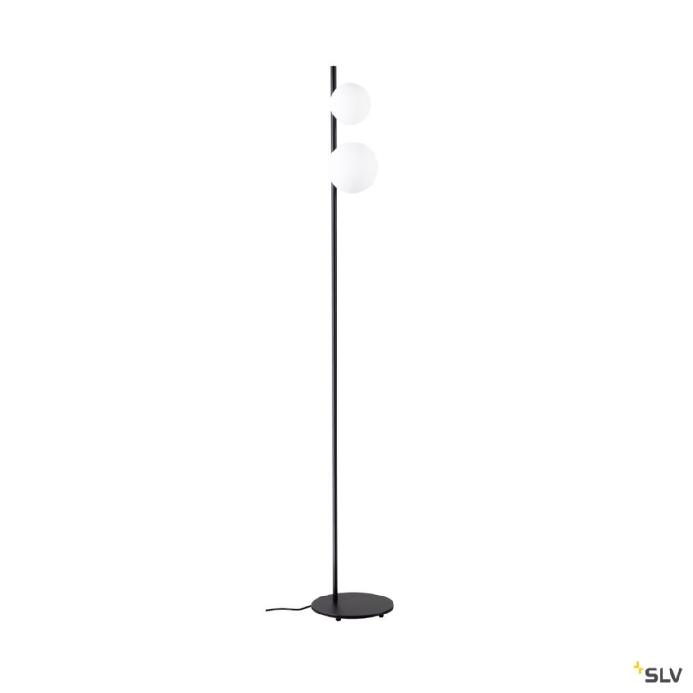 SLV SUN TL, G9, Tischleuchte, rund, 1 x max. 5 W, IP20, schwarz
