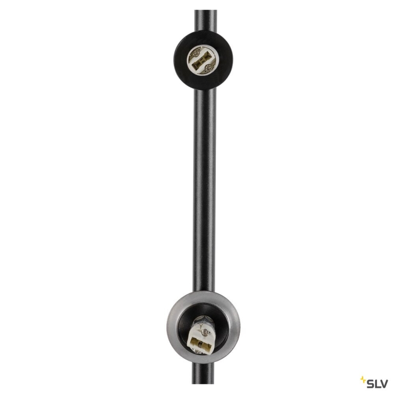 SLV SUN TL, G9, Tischleuchte, rund, 1 x max. 5 W, IP20, schwarz