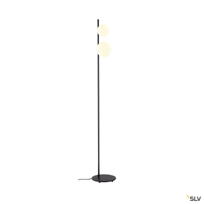 SLV SUN TL, G9, Tischleuchte, rund, 1 x max. 5 W, IP20, schwarz