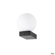 SUN WL, UP, G9, Wandaufbauleuchte, rund, 1 x max. 5 W, IP20, schwarz