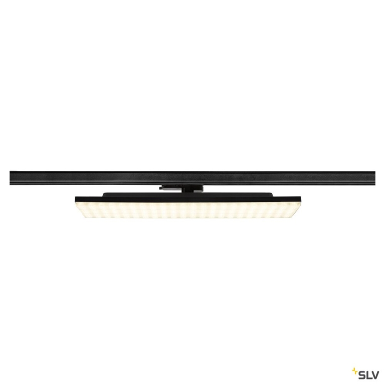 SLV SIGHT PANEL, 3~ Spot, rechteckig, 3000 K, 38 W, 70°, schwarz