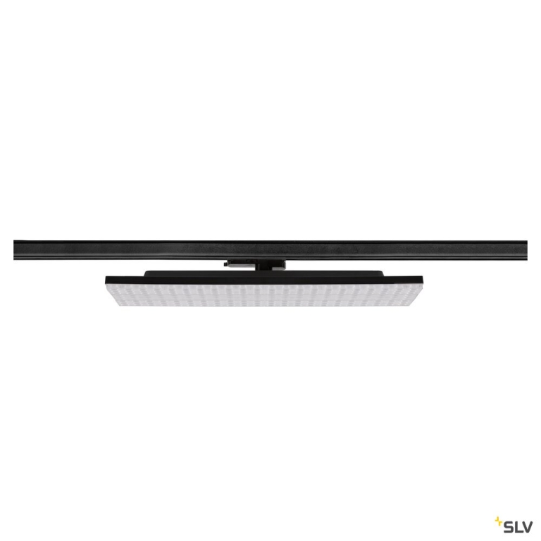 SLV SIGHT PANEL, 3~ Spot, rechteckig, 3000 K, 38 W, 70°, schwarz
