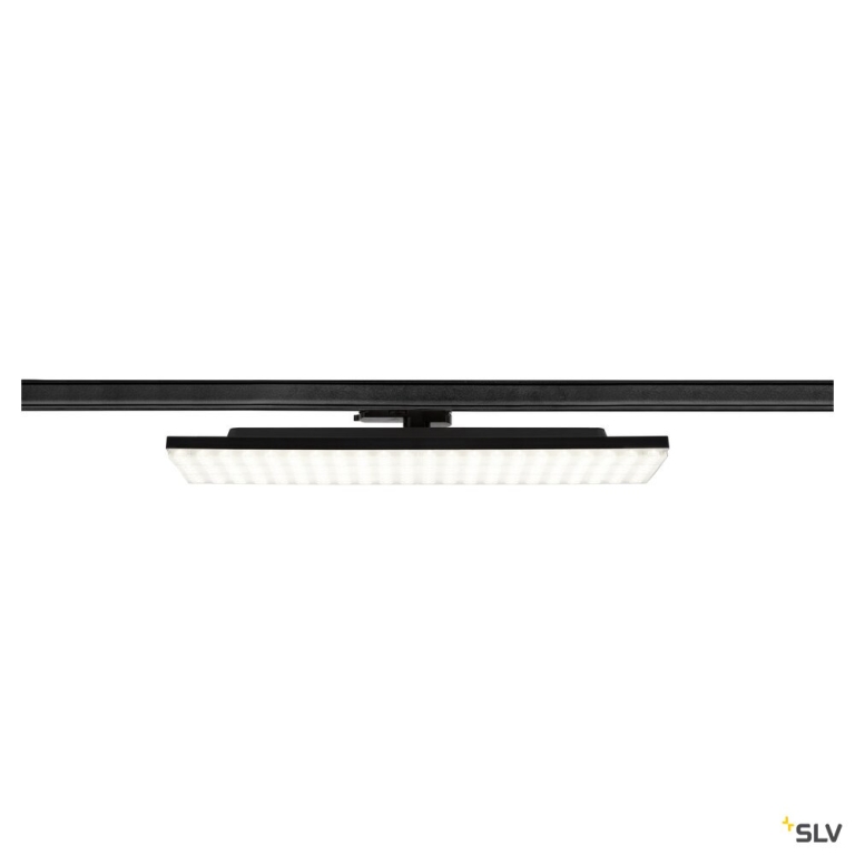 SLV SIGHT PANEL, 3~ Spot, rechteckig, 4000 K, 38 W, 70°, schwarz