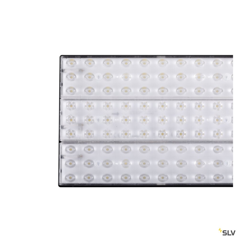 SLV SIGHT PANEL, 3~ Spot, DALI, rechteckig, 3000 K, 65 W, 70°, schwarz