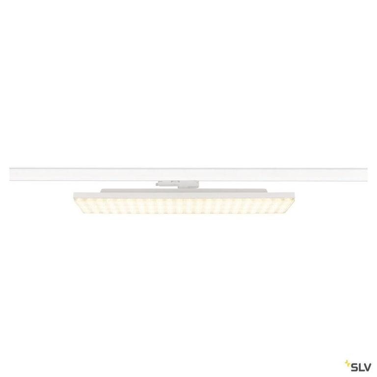 SLV SIGHT PANEL, 3~ Spot, DALI, rechteckig, 3000 K, 65 W, 70°, weiß