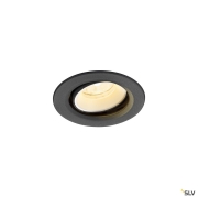 NUMINOS® MOVE XS, Deckeneinbauleuchte, 4000 K, 20°, IP20, rund, schwarz / weiß