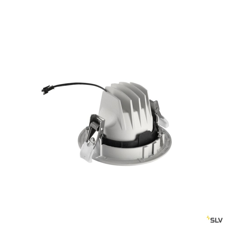 SLV NUMINOS® MOVE XS, Deckeneinbauleuchte, 4000 K, 40°, IP20, rund, weiß
