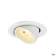 NUMINOS® GIMBLE S, Deckeneinbauleuchte, 3000 K, 20°, IP20, rund, weiß
