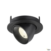 NUMINOS® GIMBLE S, Deckeneinbauleuchte, 4000 K, 40°, IP20, rund, schwarz