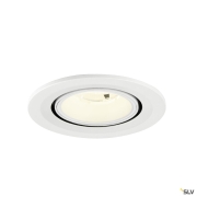 NUMINOS® GIMBLE S, Deckeneinbauleuchte, 4000 K, 20°, IP20, rund, weiß