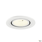 NUMINOS® GIMBLE S, Deckeneinbauleuchte, 4000 K, 55°, IP20, rund, weiß