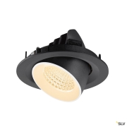 NUMINOS® GIMBLE M, Deckeneinbauleuchte,, 2700 K, 55°, schwarz / weiß