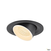 NUMINOS® GIMBLE M, Deckeneinbauleuchte,, 2700 K, 55°, schwarz / weiß