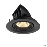 NUMINOS® GIMBLE M, Deckeneinbauleuchte,, 3000 K, 20°, schwarz